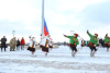 ​В Нарьян-Маре подняли самый большой в Арктике государственный флаг Российской Федерации