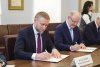 Юрий Бездудный принял участие в подписании пятистороннего Соглашения по реализации инфраструктурного Мегапроекта на территории НАО
