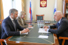 ​Полномочный представитель Президента РФ в СЗФО Александр Гуцан представил врио губернатора НАО Ирину Гехт