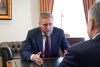 Юрий Бездудный провёл переговоры с руководством компании «Руститан»