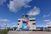 ​В Нарьян-Маре открыли мурал, посвящённыйфоруму «Арктика. Лёд тронулся»