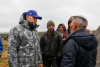 В рамках празднования Дня Оленя Юрий Бездудный посетил два оленеводческих хозяйства округа