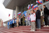 ​Сегодня в центре Нарьян-Мара прошла Всероссийская акция «Курск, мы с тобой!»