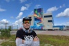 ​В Нарьян-Маре открыли мурал, посвящённыйфоруму «Арктика. Лёд тронулся»
