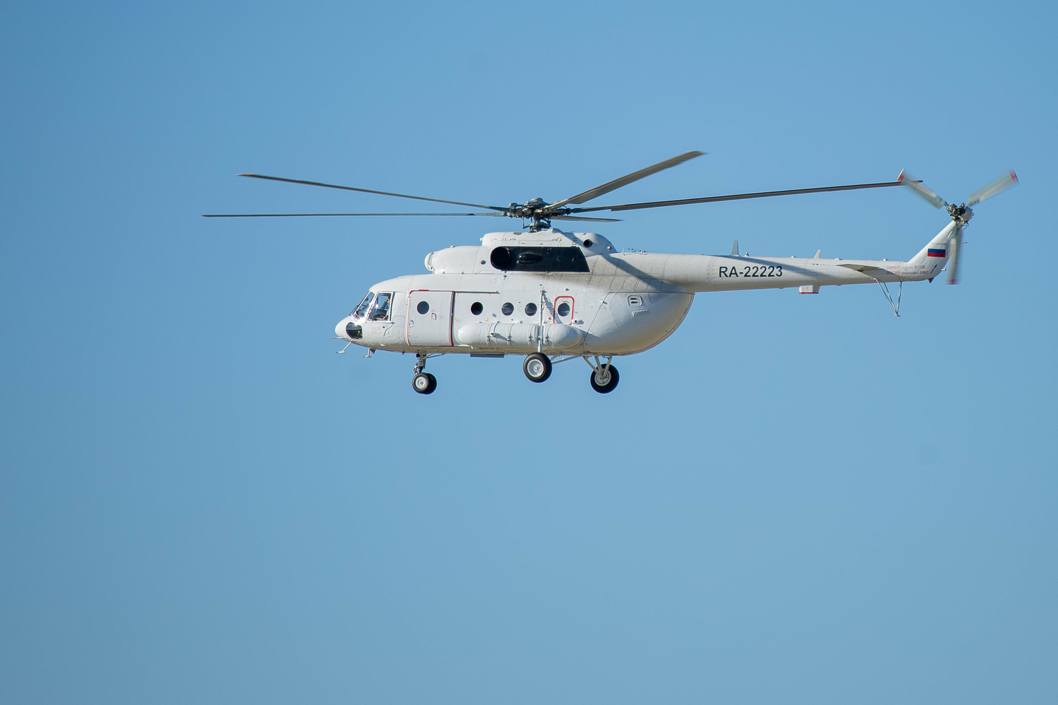 Нарьян-Марский объединенный авиаотряд пополнил свой парк новым вертолётом Ми-8МТВ-1