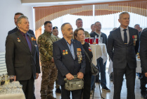 ​В День Победы Ирина Гехт встретилась с ветеранами боевых действий 